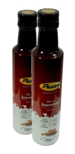 Kit 2 Óleo De Amendoim Extra Virgem Pazze 250ml