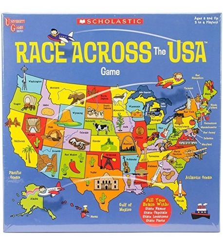 Scholastic Race Across The Usa Game