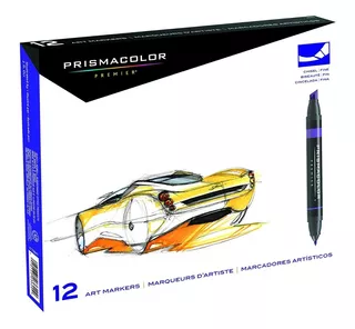 Prismacolor Premier 12 Plumones Cinsel Chisel Lettering Arte
