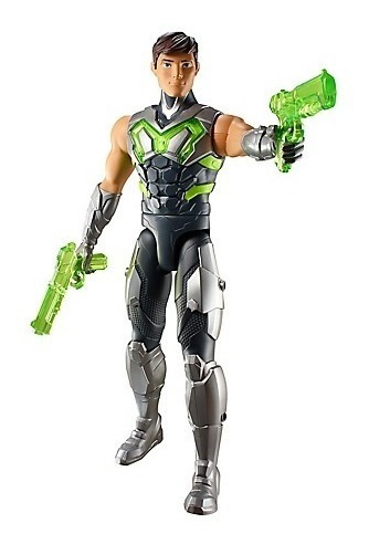 Imagen 2 de 2 de Max Steel Mega Explosión 45 Cms
