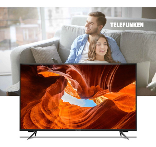 Imagen 2 de 5 de Smart Tv Telefunken 50 4k Tk5022 Sintonizador Digital 220v