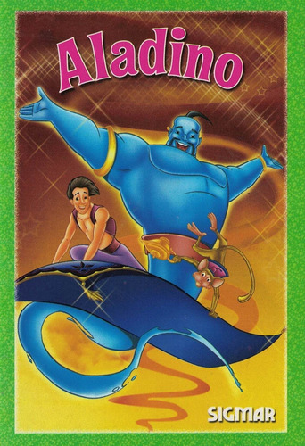 Aladino. Coleccion Minicuentos, De Del Campo, Florencia., Vol. 1. Editorial Sigmar, Tapa Blanda En Español