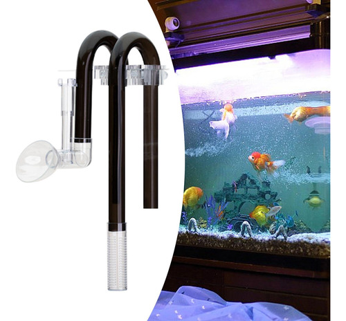 Aquarium Lily Tip Tank Tip De Entrada De Agua Negro De 12 Mm