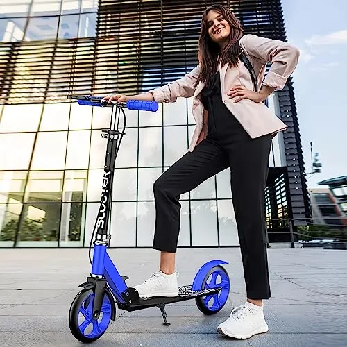 Patinete Plegable Para Niños A Partir De 6 Años, Adolescente