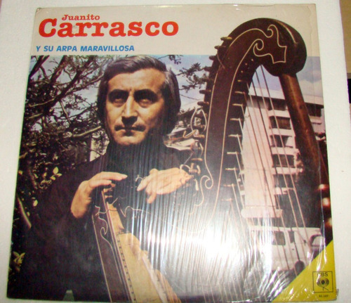 Juanito Carrasco Y Su Arpa Maravillosa Lp Argentino