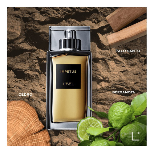 Perfume Impetus Para Hombre L'bel 100ml