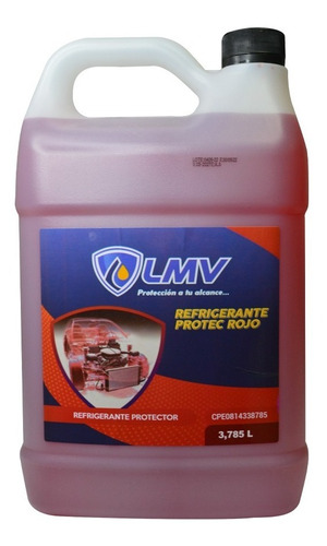 Refrigerante Rojo Anticorrosivo Protec 50/50
