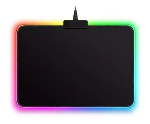 Mouse Pad Gamer Con Luz Rgb 25x35cm