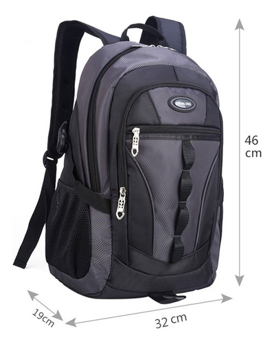 Mochila Unisex For Viajes Y Deportes Al Aire Libre, Senderi