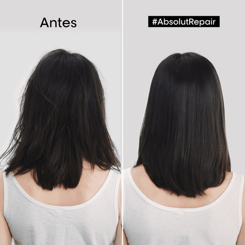 Imagen 7 de 7 de Acondicionador L'Oréal Professionnel Serie Expert Absolut Repair Gold Quinoa + Protein en dosificador de 750mL por 1 unidad