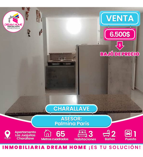 Apartamento En Venta Clavellinas 3, Las Juajuitas - Charallave