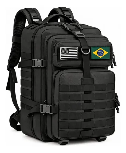 Mochila Masculina Tatica 50l Impermeavel Militar Reforcada