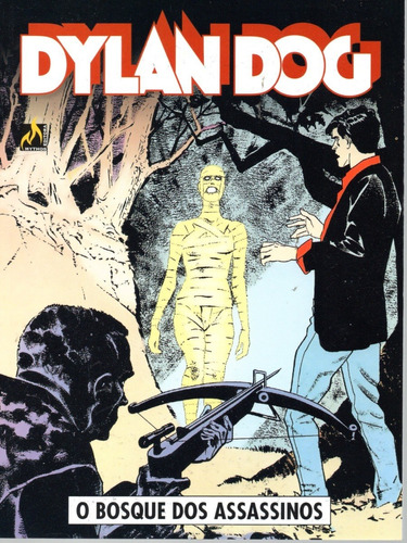 Dylan Dog N° 29 - O Bosque Dos Assassinos - 100 Páginas Em Português - Editora Mythos - Formato 16 X 21 - Capa Mole - 2022 - Bonellihq C23