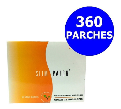 360 Parches Adelgazantes Slim Patch Sello Iso