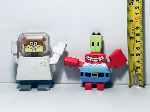 Figuras Coleccionables Bob Esponja Mc Donalds (Usado)