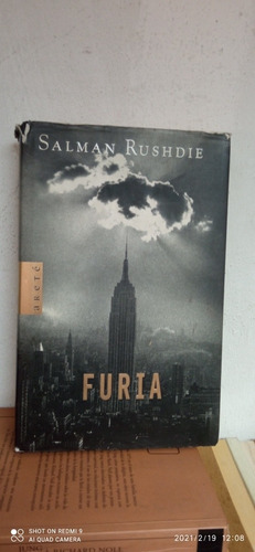 Libro Furia. Salman Rushdie