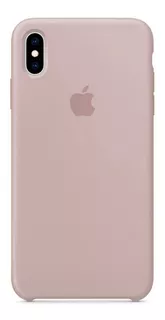 Funda De Silicona Para iPhone XS Max Pink Sand