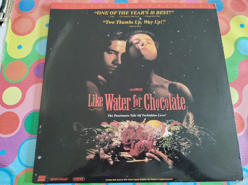 Like Water For Chocolate Lp Alfonzo Arau Láser Disc W