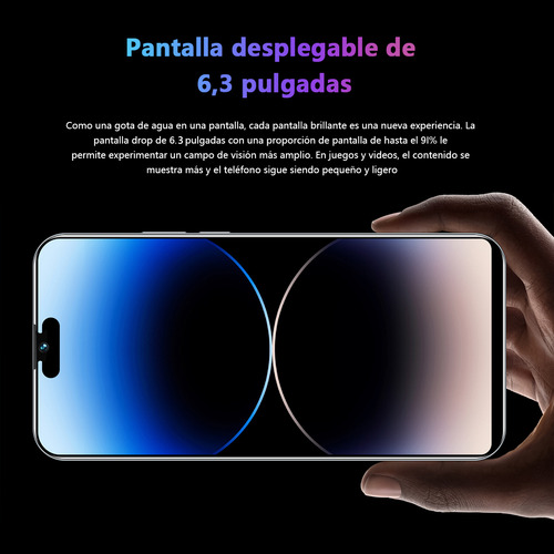 Smartphone I14 Pro Max 6.1 Pulgadas 16 Gb Y Rom 1 Gb Ram Andriod