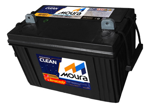 Batería Moura Clean 105ah 190amp Estacionaria Cicloprofundo