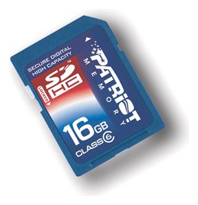 Sdhc 16 gb Clase 6 de Alta Velocidad Tarjeta Memoria Para Sd