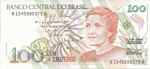 Brasil 100 Cruzeiros 1990