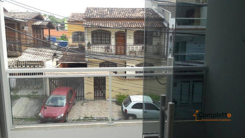 Imagem 14 de 16 de Casa 1ª Locação, 4 Quartos Em Condomínio - Taquara. - Ca0100