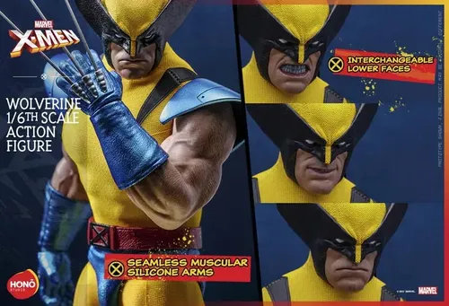 HONO STUDIO 1/6 マーベルコミック Xメン ウルヴァリン HS03 Wolverine Hono Studio Hot Toys X-men 1/6 Figura Boneco Hs01