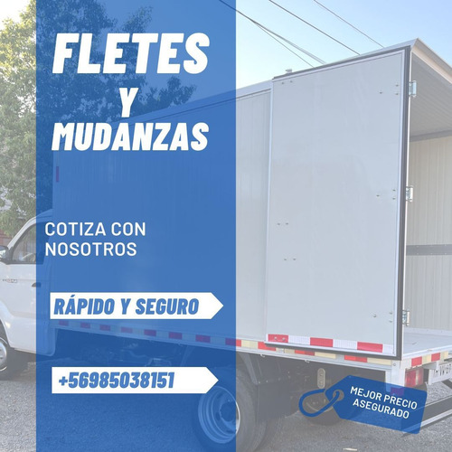 Servicio De Fletes Y Mudanzas De Forma Inmediata Y Segura