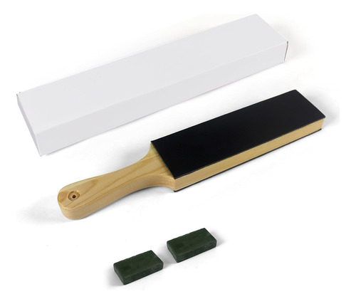 Double Side Leather Strop For Knife Sharpening With Sharpeni