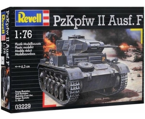Imagem 2 de 3 de Pzkpfw Ii Ausf. F - 1/76 - Revell 03229