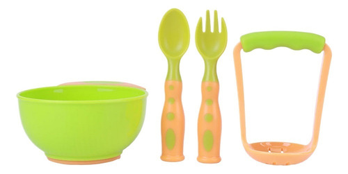 Cuenco Con Ventosa Para Bebés, 4 Unidades, Machacador De Ali