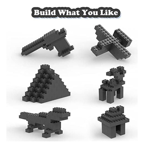 Unirolic Classic Building Bricks, 200 Piezas 2x2 Bloques De