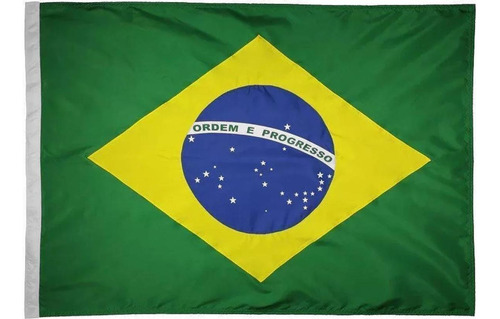 Kit Com 3 Bandeira Do Brasil 90x150cm
