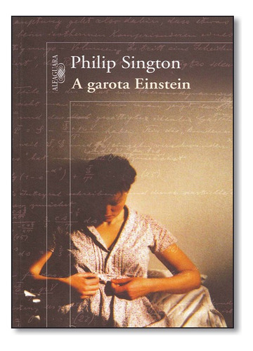 A Garota Einstein, De Philip Sington. Editora Alfaguara Em Português