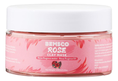 Bemsco Mascara De Arcilla Rosa  Mascarillas Faciales Para E