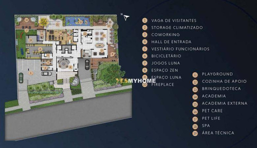 Imagem 4 de 30 de Penthouse Com 2 Dormitórios À Venda, 134 M² Por R$ 1.418.895,23 - Juvevê - Curitiba/pr - Ph0015