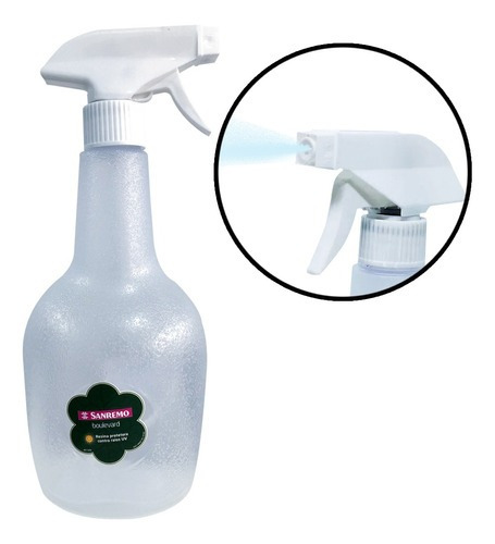 Borrifador Pulverizador 580ml Jardinagem E Limpeza Sanremo