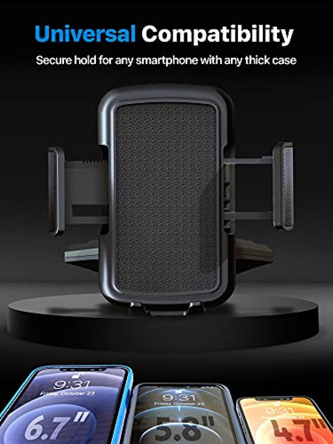 Soporte Para Telefono Para Auto Negro Universal