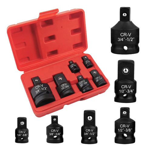 Goxawee® 6 Pz Juego Adaptadores Para Dados Y Llaves De Impacto