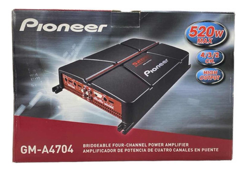 Amplificador Pioneer 4 Canales