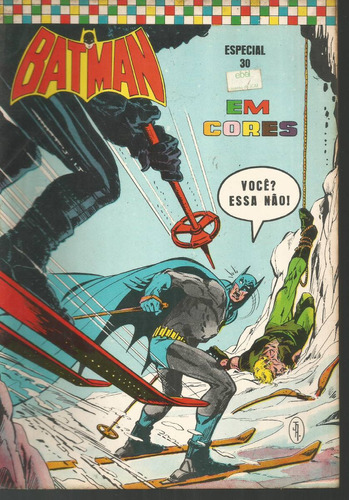 Batman Especial Em Cores N° 30 Ebal - Bonellihq Cx435 