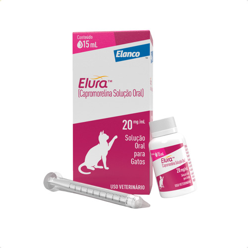 Elura 15ml 20mg/ml Gatos Problemas Renais Crônicos Elanco