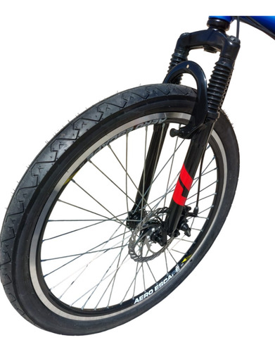 Bicicleta Dupla De Alumínio Aro 26 C/ Câmbio 21 Velocidades