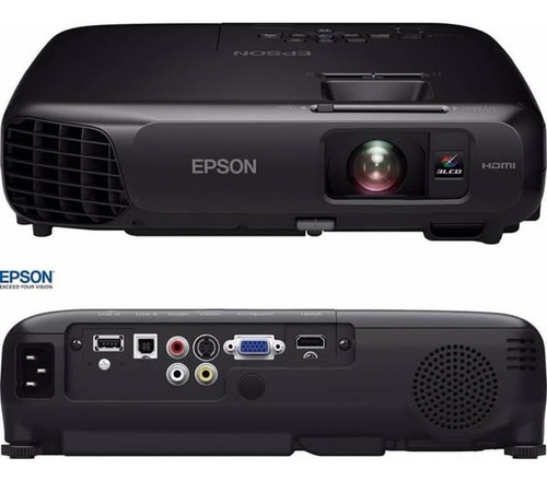 Proyector Epson Powerlite S18+ 3000 Lumenes Con Control Msi Negro (Usado)