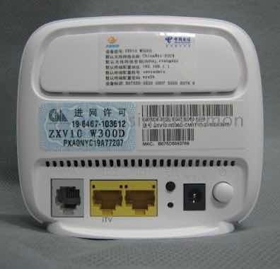 Imagen 2 de 3 de Módem Router Zte W300d Aba 150mbps Somos Tienda Física