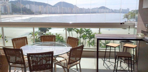 Apartamento Com 3 Dormitórios À Venda, 175 M² Por R$ 1.800.000,00 - Astúrias - Guarujá/sp - Ap10902