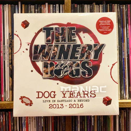 The Winery Dogs Dog Years Live In Santiago 3 Vinilos