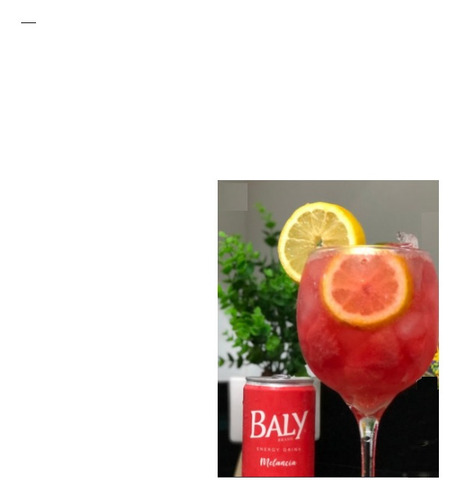Baly Energético Lata 250ml Kit C/10 Unidades -vários Sabores