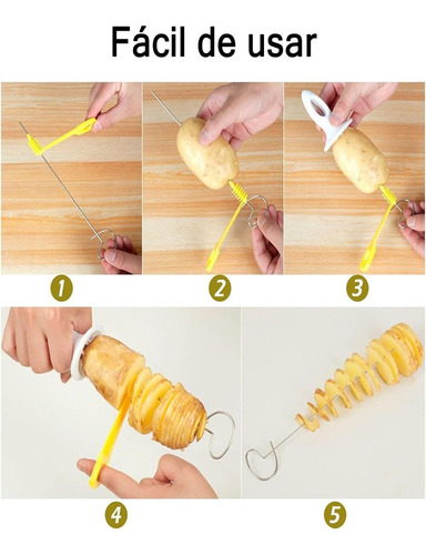 Cortador De Papas De 12 Rebanadas, Cuchillo De Atatas Fritas